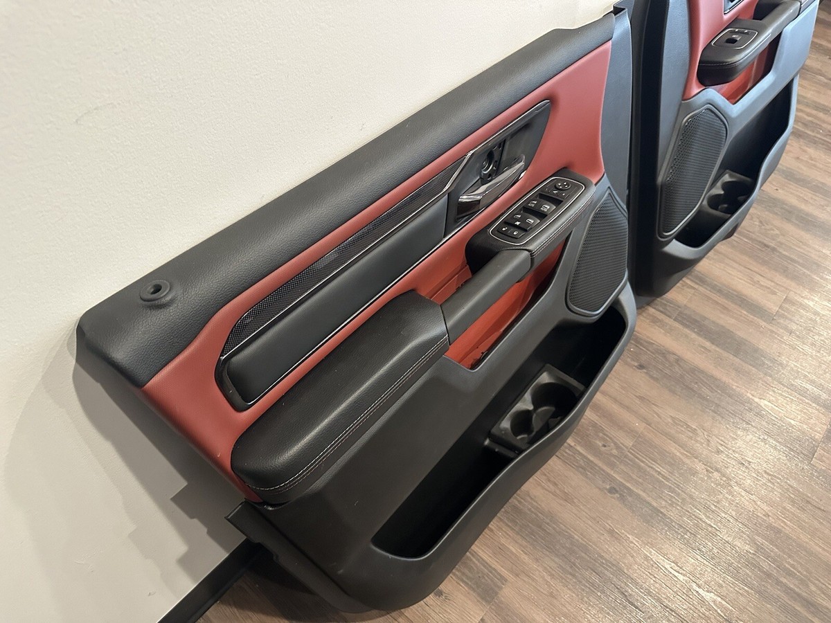 2022 RAM 1500 TRX 6.2L Interior Front Door Panels Driver Passenger