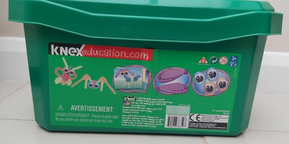 専用1 Kid KNex Education Group Set Building Construction Learning Green