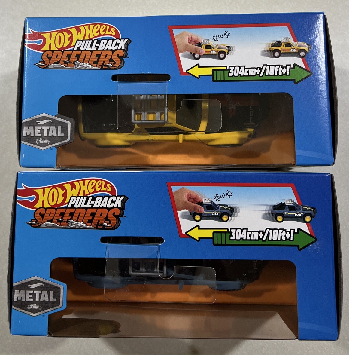 NEW 2024 Hot Wheels Pull-Back Speeders Porsche 914 Safari YELLOW