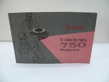 Kodak Carousel 750 slide projector instruction manual      392 