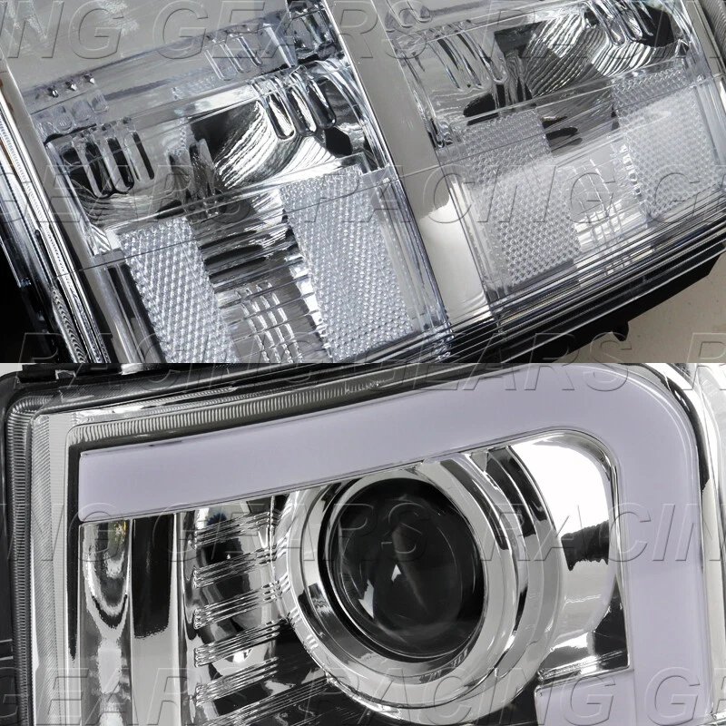 TUBO BARRA LED CROMO PROYECTOR FAROS APTOS 07-13 CHEVY SILVERADO 1500 2500 Foto 2 de 4