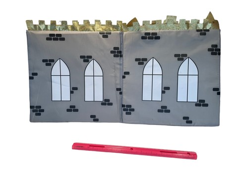 Construire un ours chevaliers enchanté château pliable rare 12" - Photo 5/10