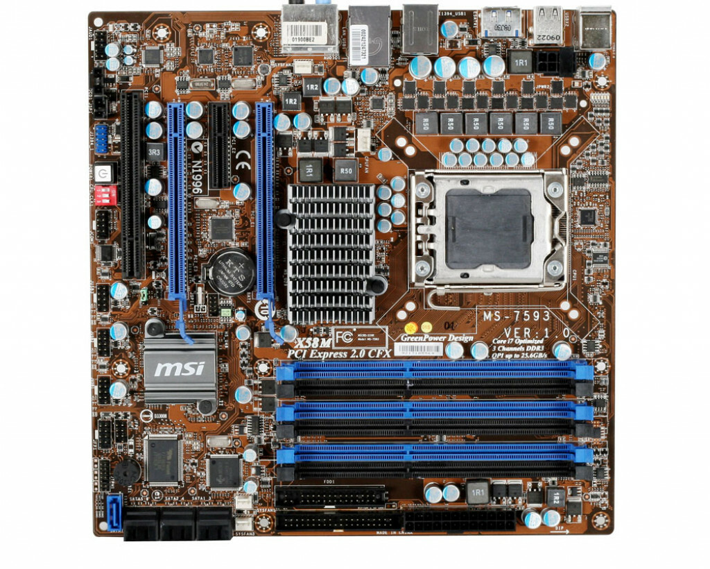 P2633. 【 msi / X58M 】+【 Core i7-960 】+【 12GBメモリ