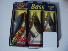 1 - MEPPS BASS POCKET PAC SPINNERS NIP