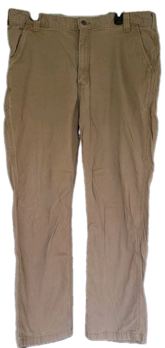 Carhartt Men's 40x32 Khaki 102291-253 Relaxed Fit Workwear Cargo Casual Pants