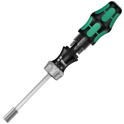 Wera Kraftform Kompakt 27 RA Forward & Reverse Ratchet Screwdriver + Bits 073660