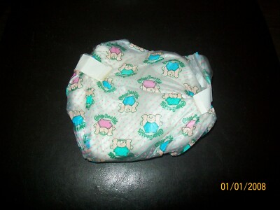 CABBAGE PATCH KIDS DOLL Original c/p Logo Windeln von einer Puppe BABYSTYLE Mass Prod