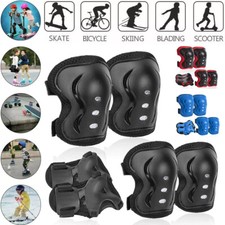Schonerset Protektoren Skateboard Knieschoner Schlittschuhe Kinder verstellbar
