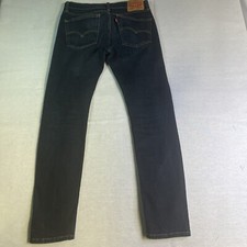 Levi's 510 Skinny Fit Stretch Denim Jeans US 32x31 Dark Wash Comfort Fit