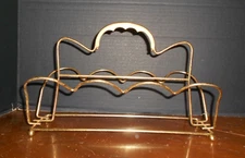 MCM Goldtone - Barware/Glassware Caddy/Holder