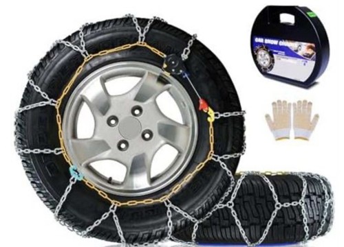 Snow-Chains Auto Fixing 1 Min Quick Fit Easy Installation Tire- Chains, - Bild 1 von 5