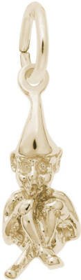 10K oder 14K Gold Kobold Charm von Rembrandt