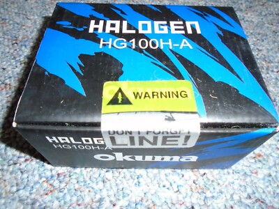 Okuma Halogen HG101H-A 7.2:1 Gear 5+1 Bearing Fishing Reel *NEW