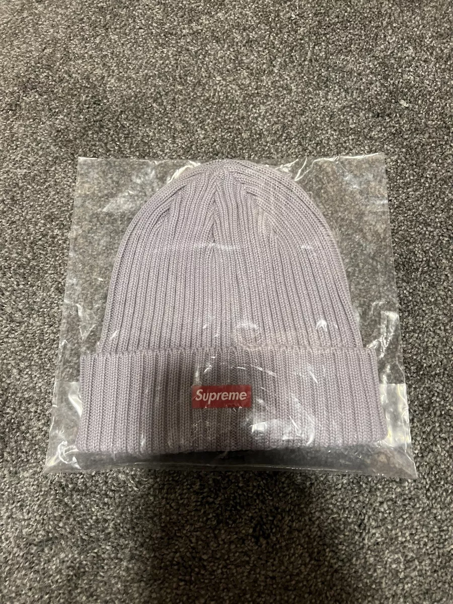 supreme overdyed beanie gray