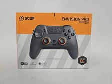 Scuf Envision Pro Wireless Gaming Controller For PC Steel Gray