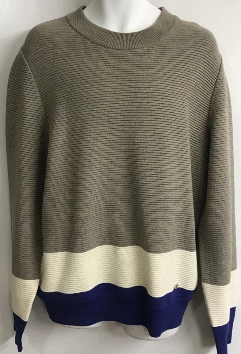 vuitton blue knit sweater