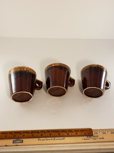 Vintage Hull USA Brown Drip Coffee Cup/Mug Oven Proof - Picture 5 of 10