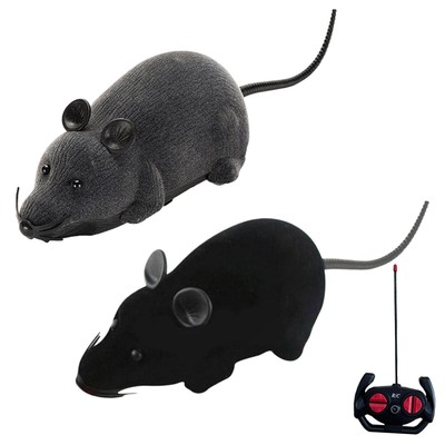 Wireless Remote Control RC Rat Electronic Mouse for Cat Dog Pet Toy Novelty