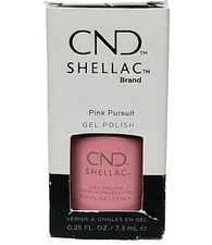 CND Shellac UV Gel Nail Polish - Pink Pursuit 0.25oz
