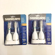 2 pk Genuine Sonicare Replacement Brush Heads CH-2 Compact Size