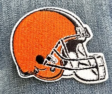 CLEVELAND BROWNS EMBROIDERED IRON ON PATCH 2.5” X 2.5” FREE SHIPPING