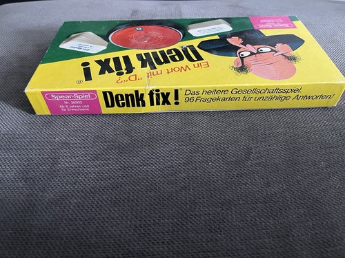 Denk Fix! Ein Wort mit "D"? Spear-Spiele 26303 Sammler Vintage 1953 Spiel - Bild 10 von 12