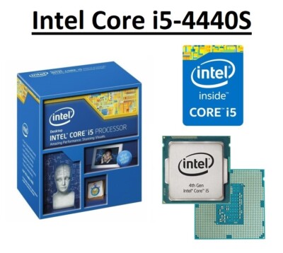 Intel Core i5-4440S SR14L Quad-Core-Prozessor 2,8 GHz, Sockel LGA1150, 65 W CPU