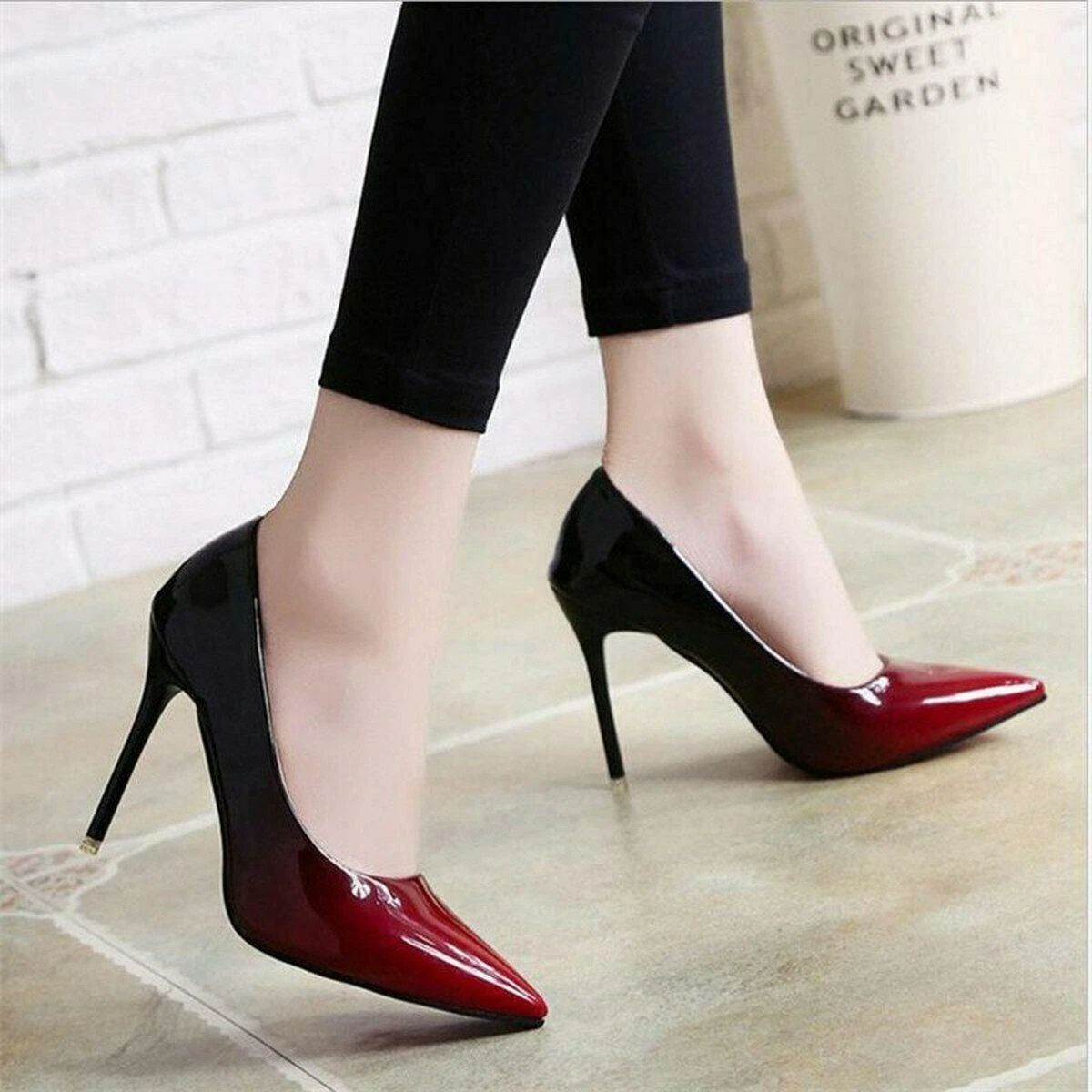 Zapatos De Mujer Tacones Altos De Bombas Elegantes Zapato De Fiesta | eBay