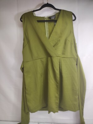 AX Paris dress color olive code PA271 size uk 18 and 14