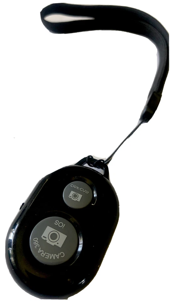 Obturador de control remoto universal inalámbrico Bluetooth para cámara selfie para teléfono celular Foto 3 de 3