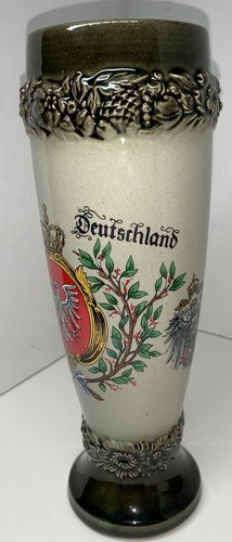Handarbeit Frankfurt Deutschland Beer Stein Made In Germany Handmade - Picture 3 of 10