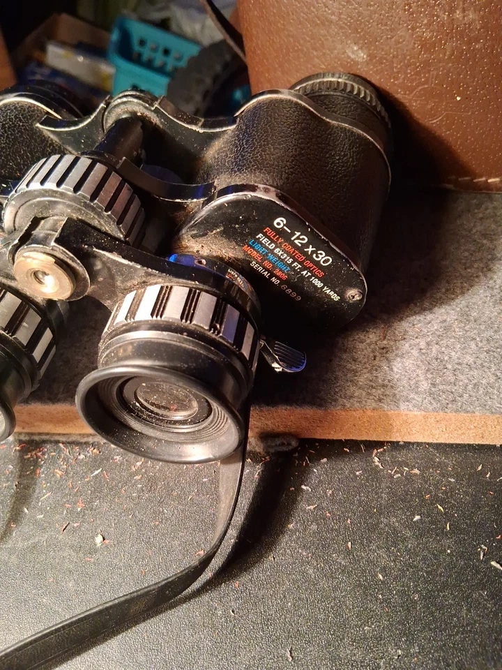 Tasco Binoculars with Vintage Design and Strap - Image 2 of 3