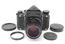   MINT-  Pentax TAKUMAR 6x7 Eye Level Mirror Up 105mm f/2.4 SMC Lens