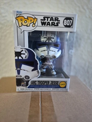 Funko Pop! Star Wars - Arc Trooper Jesse (Chase) #807 in protector free shipping