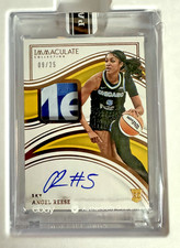 Angel Reese 1 of 1 "Me-bounds" Jersey Immaculate Rookie Patch Auto #/25