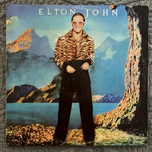 Elton John - Caribou LP (MCA Records MCA-2116) Gloversville Pressing 1974 VG/VG