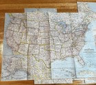 LOT OF 32 NATIONAL GEOGRAPHIC MAPS 1960-1964 World Atlas Crisp Neatly Folded — photo 5