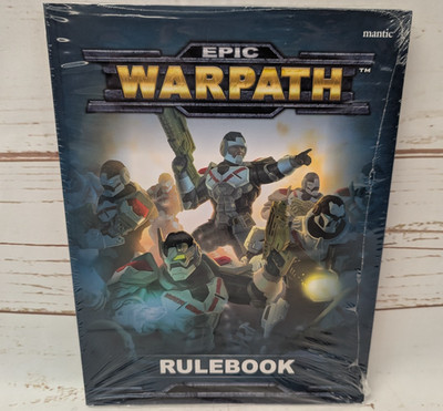 Epic Warpath Rulebook and Counters Pack Mantic Games NIS