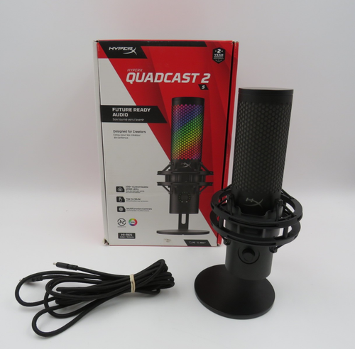 HyperX QuadCast 2 S USB Microphone *READ*