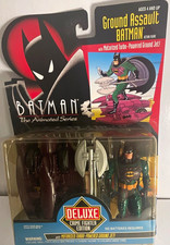 Kenner Batman Animated Series Ground Assault Batman Deluxe Figure w/ Ground Jet