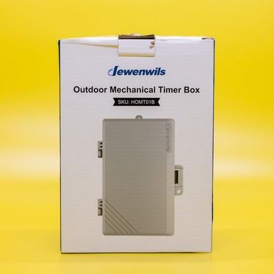 DEWENWILS Outdoor Mechanical Timer Box Heavy Duty Programmable Pool Timer On/Off