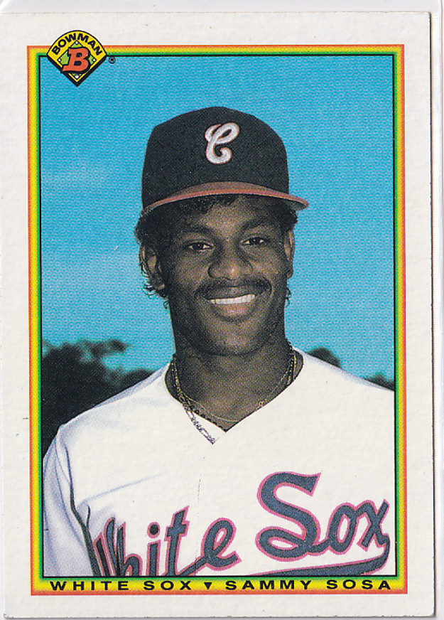 1990 Bowman #312 Sammy Sosa RC