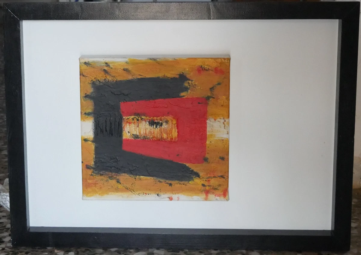Original painting Oil on canvas over a wood framed 72 x 52 cm. hand made artwork