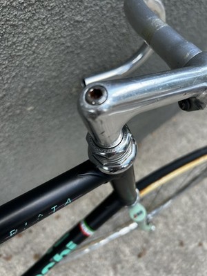 60cm Bianchi Pista Columbus Steel Fixed Gear Track Bike Ofmega