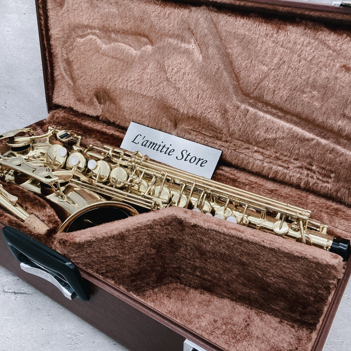 美品 YAMAHA アルトサックス　YAS-24　ストラップ ハードケース付き Yamaha YAS-24 Alto Saxophone Wind Instrument Standard Model YAS24