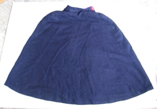 Vintage Bruck's NURSING APPAREL Navy Red Lined WOOL CAPE And Whitehouse UNIFORM - Picture 4 of 15