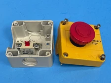 Baco ZA5 Emergency Stop Push Button Red Yellow Enclosure E-Stop Switch