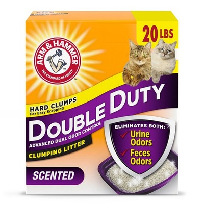 Double Duty Clumping Cat Litter - 20lbs