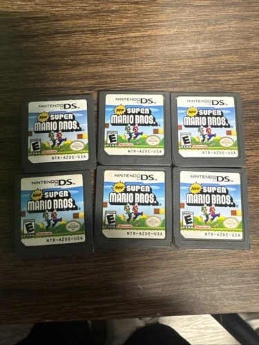 New Super Mario Bros. (Nintendo DS, 2006) Authentic - Tested & Working