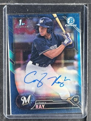Ray, Corey - 2016 Bowman Chrome - Autograph - 140/150